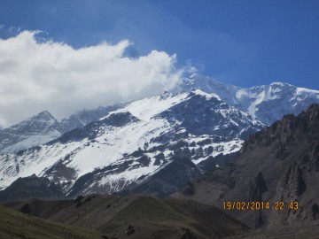 Восхождение на Аконкагуа (Анды, Южная Америка), февраль 2014