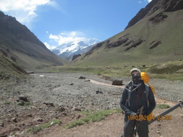 Восхождение на Аконкагуа (Анды, Южная Америка), февраль 2014