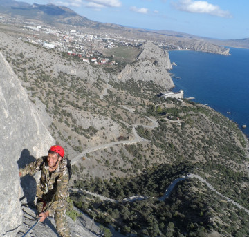 Восхождения в Крыму (Судак), альп. сборы по подготовке альпинистов
