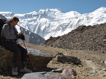 Пик Коммунизма, пик Корженевской фото, июль-август 2008