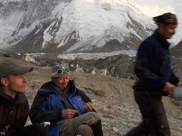 Пик Коммунизма, пик Корженевской фото, июль-август 2008