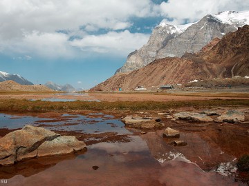 Пик Коммунизма, пик Корженевской фото, июль-август 2008