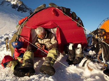Пик Коммунизма, пик Корженевской фото, июль-август 2008