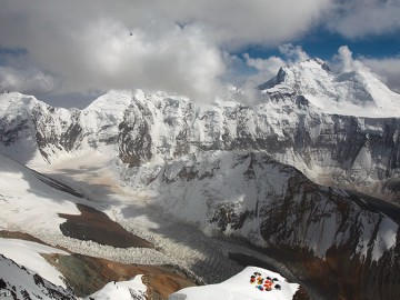 Пик Коммунизма, пик Корженевской фото, июль-август 2008