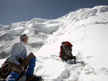 Пик Коммунизма, пик Корженевской фото, июль-август 2008