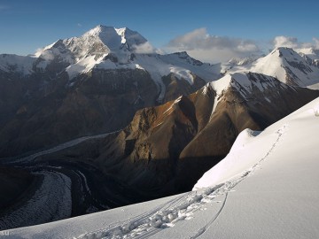 Пик Коммунизма, пик Корженевской фото, июль-август 2008