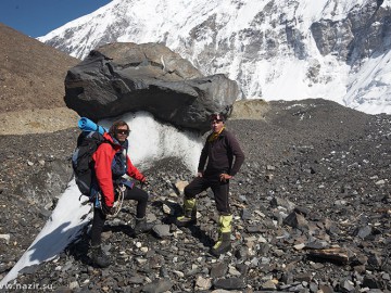Пик Коммунизма, пик Корженевской фото, июль-август 2008